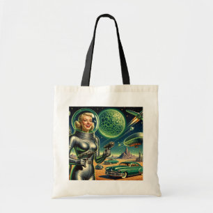 Tote Bag Pin-Up à faisceau laser vintage