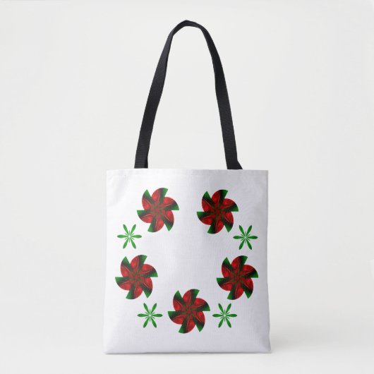 Tote Bag Pinceau de Noël (Devant)