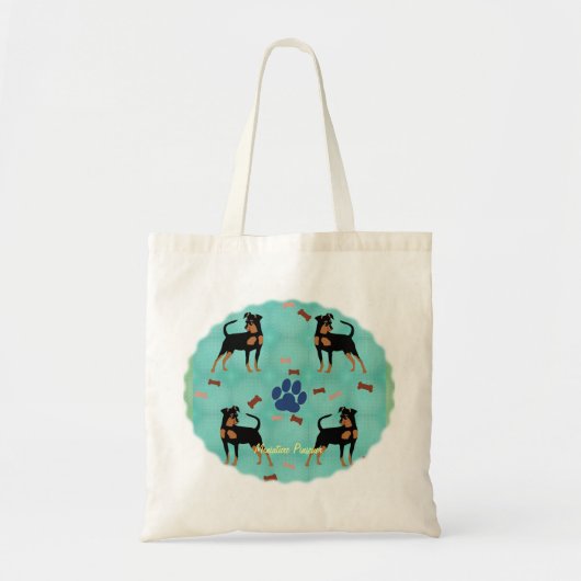 Tote Bag Pinceau miniature de dessin (Devant)