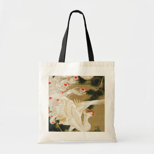 Tote Bag Pine Tree & Phoenix (Coeur d'Amour Phoenix), Jakuc (Devant)