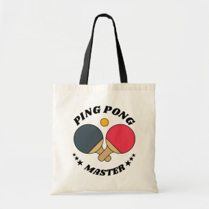 Tote Bag Ping Pong Master - Table Tennis Lover sur mesure