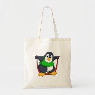 Tote Bag Pingouin à l'état de santé avec corde à sauter.PNG