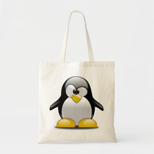 Tote Bag Pingouin bébé mignon (Devant)