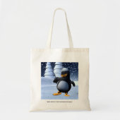 Tote Bag Pingouin dansant (Devant)