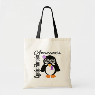 Tote Bag Pingouin de sensibilisation à la fibrose kystique