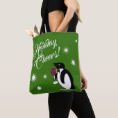Tote Bag Pingouin de vacances (De près)
