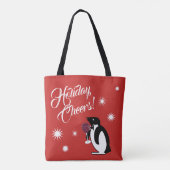 Tote Bag Pingouin de vacances (Dos)