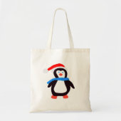 Tote Bag Pingouin d'hiver classique (Devant)