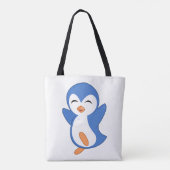 Tote Bag pingouin heureux (Dos)