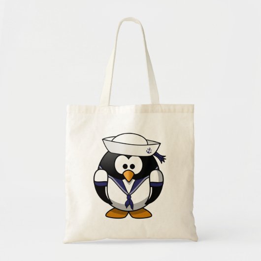 Tote Bag Pingouin marin (Devant)