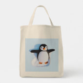 Tote Bag Pingouin mignon (Dos)