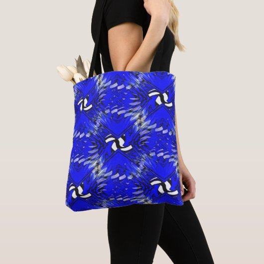 Tote Bag Pingouins de natation...... (De près)