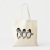 Tote Bag Pingouins diplômés (Devant)