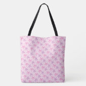 Tote Bag Pink and Purple Starfish (Dos)