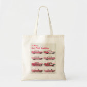 TOTE BAG PINK CADILLAC (Devant)