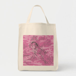 Tote Bag Pink Camo Barrel Racer