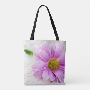 Tote Bag Pink Daisy Fourre-tout