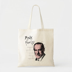 Tote Bag Pink Freud Sigmund Freud