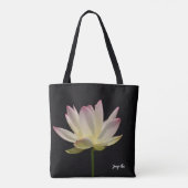 Tote Bag Pink Lotus Shoulder Tote (Dos)