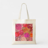 Tote Bag Pink plants (Dos)