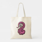 Tote Bag Pink Tentacle (Dos)