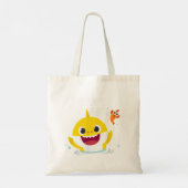Tote Bag Pinkfong Baby Shark avec texte (Dos)