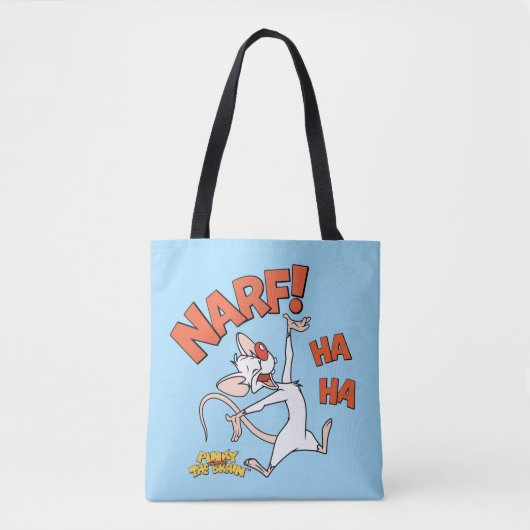 Tote Bag Pinky et le cerveau | Pinky "Narf !" (Devant)