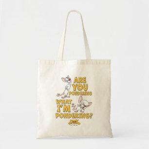 Tote Bag Pinky et le cerveau   Vous Pensez ?