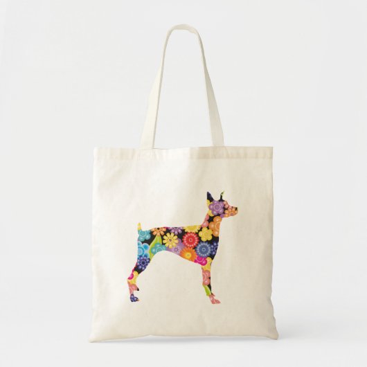 Tote Bag Pinscher de dobermann (Devant)