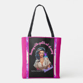 Tote Bag Pinup_ Infirmière Badass (Dos)