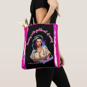 Tote Bag Pinup_ Infirmière Badass (De près)