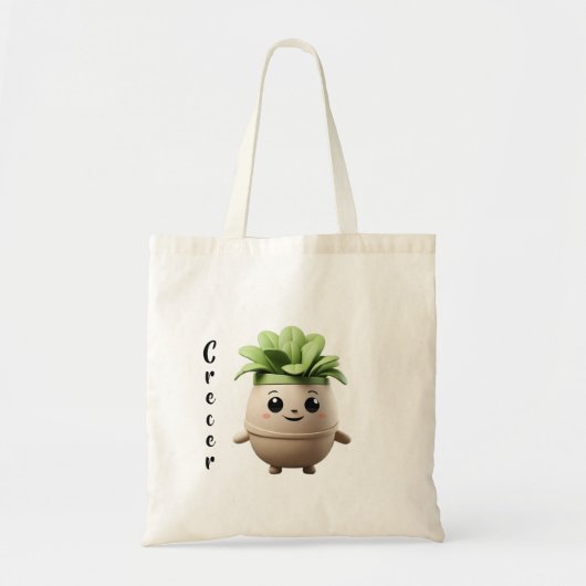 Tote Bag Pipo Crecer – Ilustración Positiva (Devant)