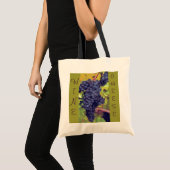 Tote Bag Pique-nique de vin et de fromage (Devant (produit))
