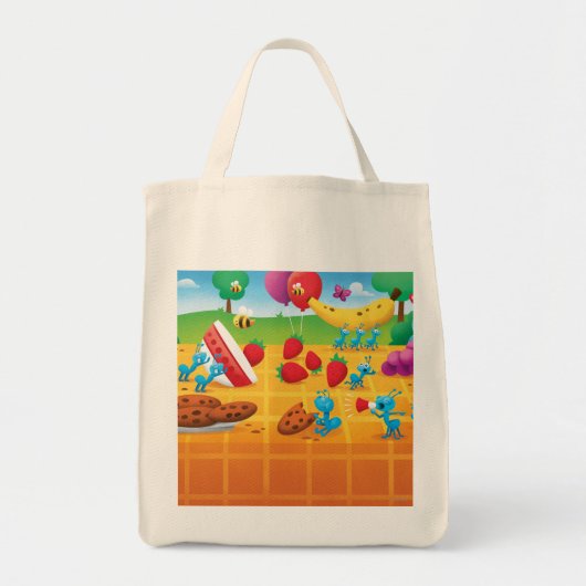 Tote Bag Pique-nique d'été (Devant)