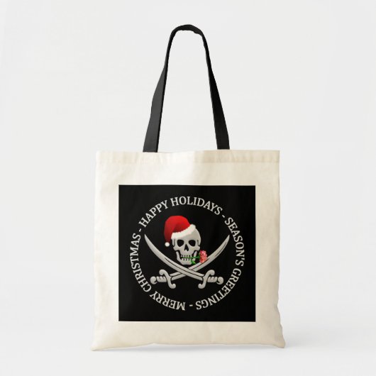 Tote Bag Pirate Christmas (Devant)