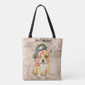 Tote Bag Pirate de Bulldog (Dos)