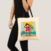 Tote Bag Pirate kid birthday (Devant (produit))