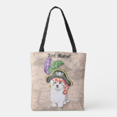 Tote Bag Pirate maltais (Dos)
