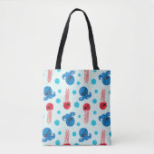 Tote Bag Pirate Octopus, Pirate Jellyfish, Sea Animaux (Devant)