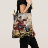 Tote Bag Pirate Père Noël (De près)