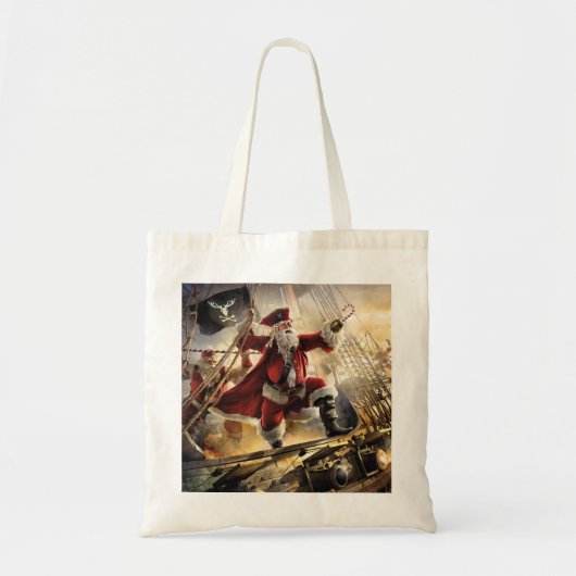 Tote Bag Pirate Père Noël (Devant)