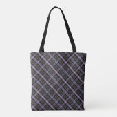 Tote Bag Pirate squelette chat et plaid (Dos)