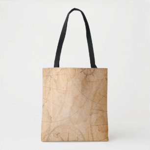 Tote Bag pirates âgés carte au trésor arrière-plan, trésor,