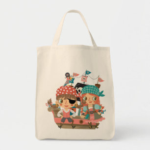 Tote Bag Pirates Girly