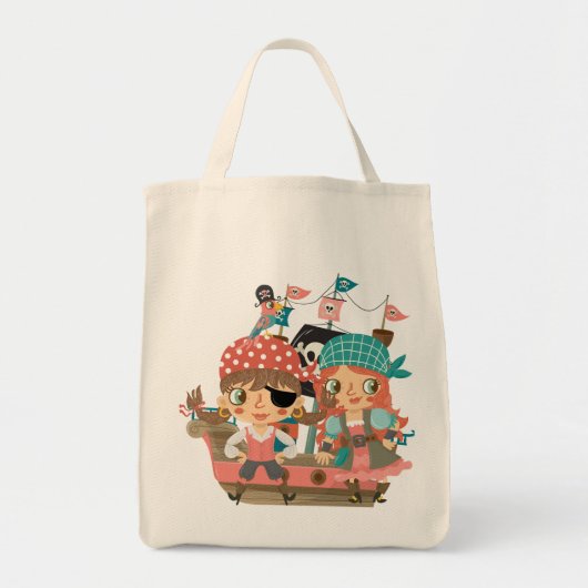 Tote Bag Pirates Girly (Devant)