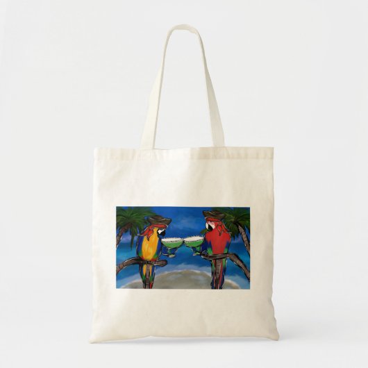 Tote Bag Pirates perroquets (Devant)