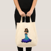 Tote Bag Pisces Belly Dancer Art (Devant (produit))