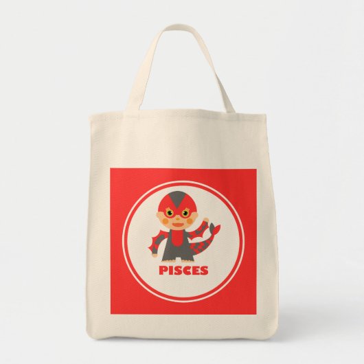 Tote Bag Pisces est mon signe zodiaque (Devant)