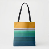 Tote Bag Piscine Art Abstrait (Devant)