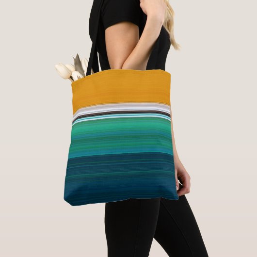 Tote Bag Piscine Art Abstrait (De près)